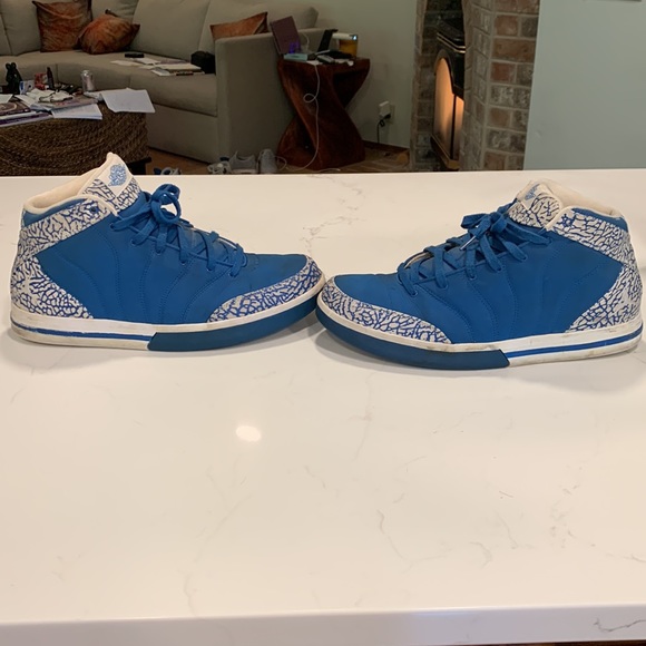 Men’s Nike Air Jordan Pro Classic Cement Blue/white - Picture 4 of 6